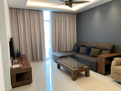 Fully Furnished Renovated Duplex 4 Rooms Condo LRT Midfields 2 Salak South Sungai Besi For Sale