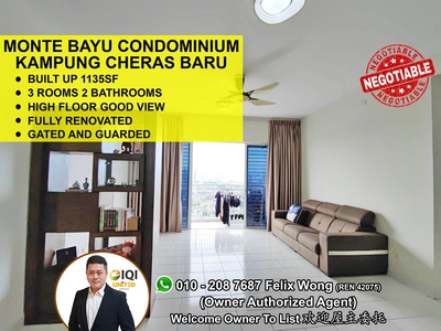 High Floor, Good View, Fully Renovated, Good Deal, Good Condition
