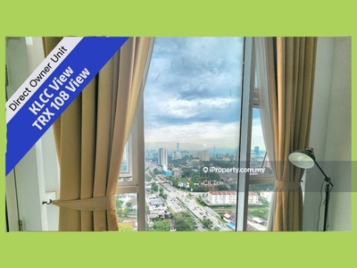 High Floor with Unblocked View of KLCC, TRX, Merdeka 118 & KL Tower!