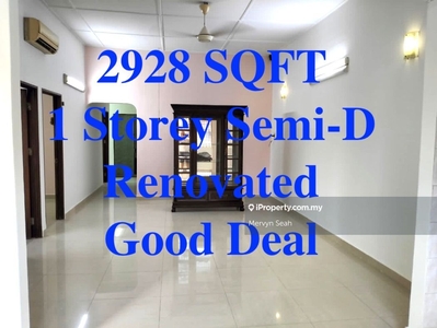 Jalan Dua 2928 Sqft 1 Storey Semi D Renovated Unit Good Deal Ayer Itam
