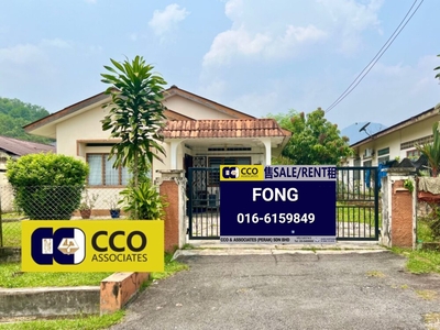 Jelapang, Ipoh - 1 Storey Bungalow (For Sale)