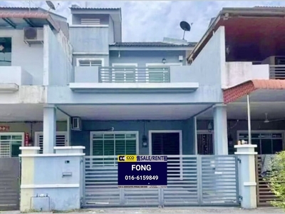 Klebang Ria, Ipoh - FREEHOLD Good Condition 2 Storey Terrace House (For Sale)