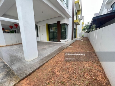 Freehold Krubong Gated Guarded End Lot Double Storey Terrace House