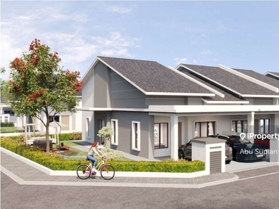 New 1 Storey Terrace House, Jeram, Kuala Selangor (Gated & Guarded)