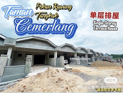 New Project Single Storey Terrace House, Sg Sendok, Rawang