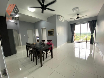 Partially Furnished 3 Bedroom At Amber Residences, Kota Kemuning for Rent