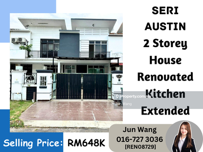 Seri Austin, 2 Storey House, Renovated, Kitchen Extended, Gated Guard