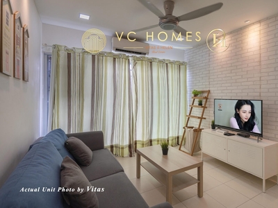 Seri Kasturi Apartment, Setia Alam 3 Bedroom Fully Furnished For Rent