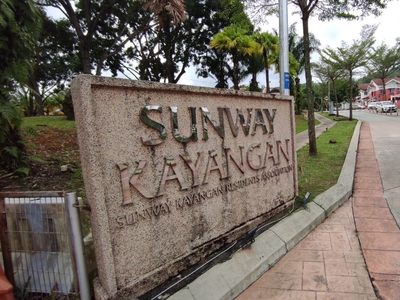 Sunway Kayangan Double Storey Shah Alam For Sale
