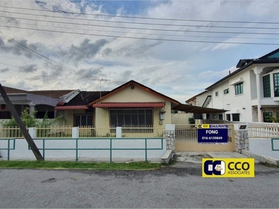 Taman Chateau, Ipoh - FREEHOLD Single Storey Semi D House (For Sale)