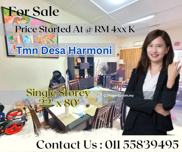 Taman desa harmoni single storey for sale