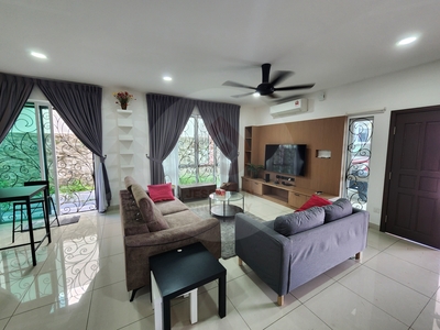 Vistana Heights Likas New Double Storey Semi D Fully Furnished 3286sqft 4bedrooms 5bathrooms