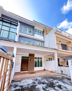 100% loan Scientex Jaya @ Senai Seelong 2.5 Storey Terraced House for Sale