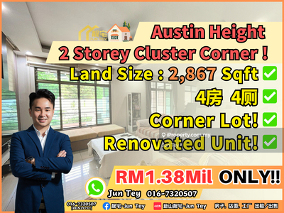 Austin Height Rare Unit Cluster Corner Lot Renovated Unit For Sale!!