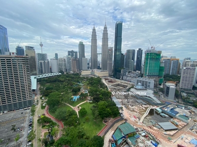 Binjai KLCC view. 100m to KLCC park and MRT. Only condo in the park.