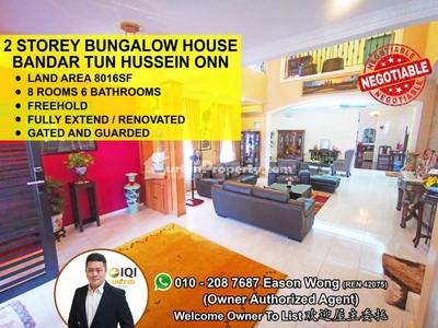 Bungalow House For Sale at Bandar Tun Hussein Onn