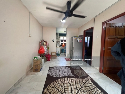 Fully Renovated Flat Wangsa Maju Seksyen 4, Good For Investment!