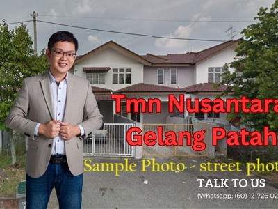 Gelang Patah Taman Nusantara Medium Cost Double Storey Terraced House For Sale