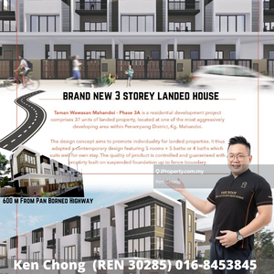 New Vision Garden Penampang 3 Storey Landed house Pan Borneo