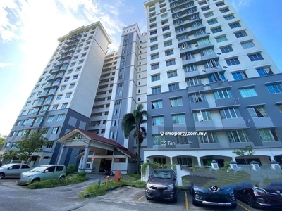 Nusa Perdana Serviced Apartment Corner Lot, Full Loan Unit
