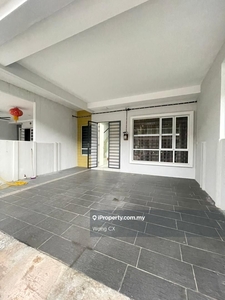 One Krubong Double Storey Terrace Selendang Sutera Emas Freehold