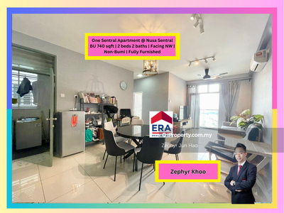 One Sentral Apartment @ Nusa Sentral Fully Furnished For Sale