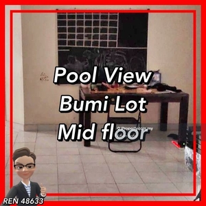 Pool View / Mid Floor / Bumi Lot / Basic unit