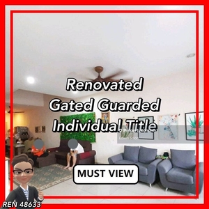 Renovated / Gated guarded / Non Bumi / Facing south