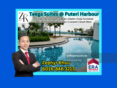 Teega Suites @ Puteri Harbour Fully Furnished For Sale