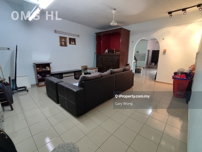 Tmn Sentosa Klang Double Storey End Lot Renovated Partial Furnished