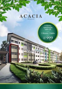 Acacia Apartment With Lift | Menggatal | Inanam | Full Loan | LPPSA