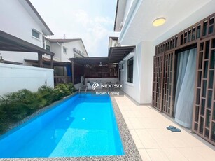 Horizon Hills, The Gateway, triple storey Cluster House Renovated Extended Fully Furnished