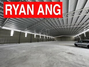 Penang Juru Single Storey Brand New Warehouse For Rent 25680 Sqft
