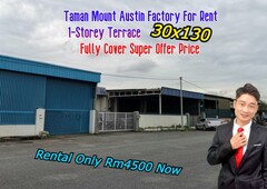Mount Austin 1-Storey Terrace Factory 3900 sq.ft