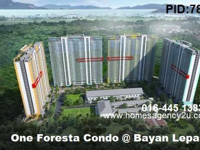 Ref:279, One Foresta at Bayan Lepas, Easy Access to FTZ, Penangg International Airport