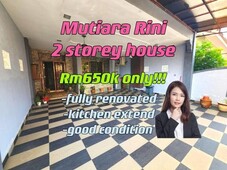 Mutiara rini 2 storey house for sale fully renovate