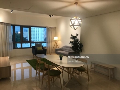 Partially furnished residence and covered walkway to KL Sentral