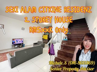 Seri Alam Citrine Residenz 2 Storey House For Sale
