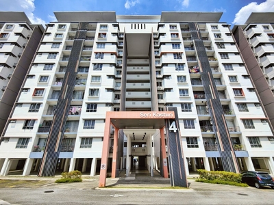 GOOD DEAL UNIT Seri Kasturi Apartment Setia Alam I RENOVATED FREEHOLD