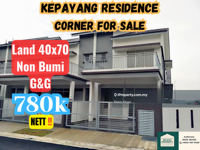 2 Storey Corner at Seremban 2 Kepayang Residence For Sale