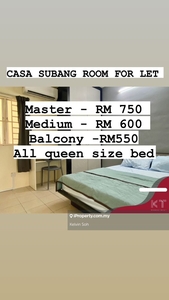 Casa subang cosy and clean room for rent