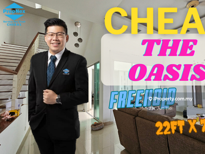 Cheap Nice Reno Move in Condition 2.5 Stry Superlink The Oasis Cheras