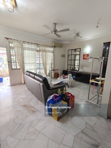Double terrace in taman sri nibong for sale