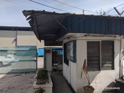 Factory for sale at tg agas, muar