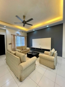 For Rent/ Taman Setia Indah @ Double Storey House/Jalan Setia 9/x, partial furnished/ renovated unit