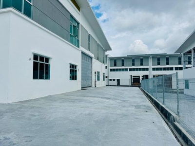 Freehold Flexible Space 2 Storey Terrace Factory Bukit Rambai Melaka