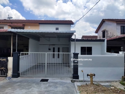 Low cost double storey kluang barat for sale