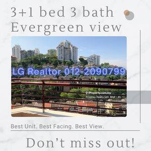 Must Buy! Open Green View. Big Balcony. Convenient in Bangsar
