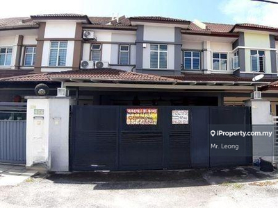 Save 63k, 2 Storey Terrace Lorong Sanggul 2g, Bandar Puteri, Klang