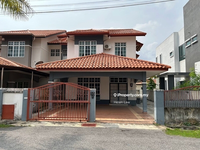 Semabok Ujong Pasir Double Storey Semi Detached Cluster House For Sale